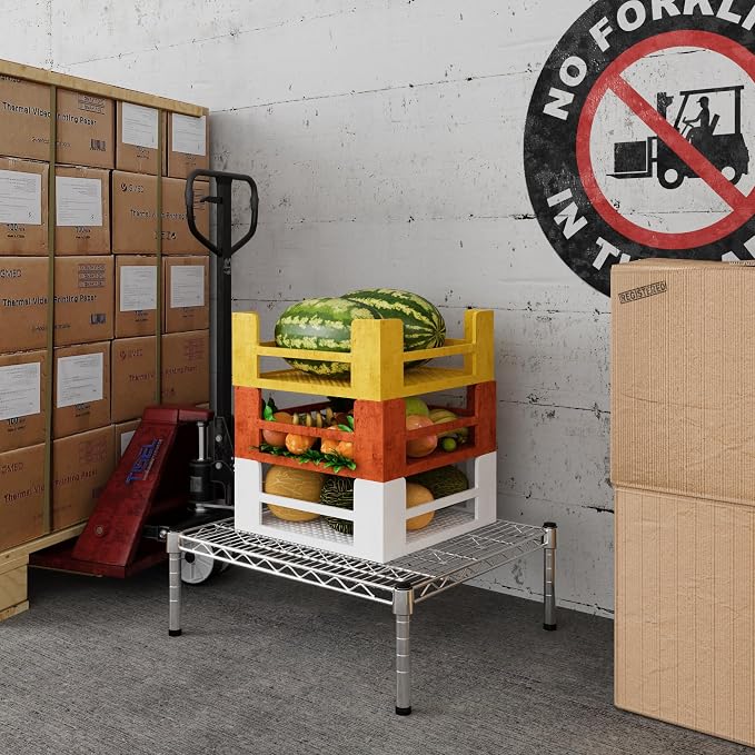 21" Deep x 24" Wide x 8" Height Wire Shelving Kit | 1-Tier | NSF Commercial - Image 5