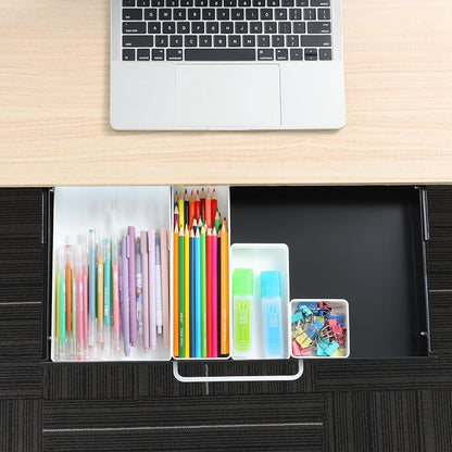 Under Desk Drawer Black 21" - Image 8