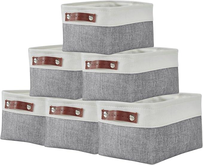 DECOMOMO Small Storage Basket, Closet Storage Bins, Baskets by DECOMOMO
