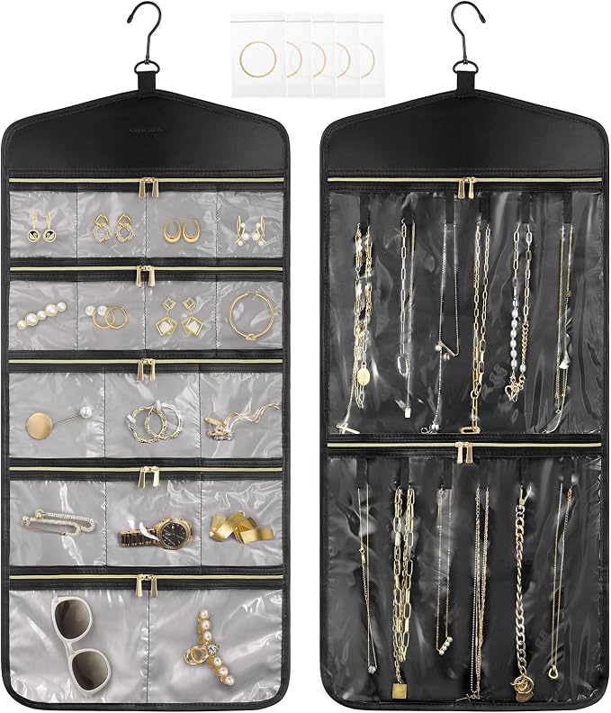 CHICECO Travel Jewelry Holder Organizer, Hanging Jewelry Organizer Storage by CHICECO