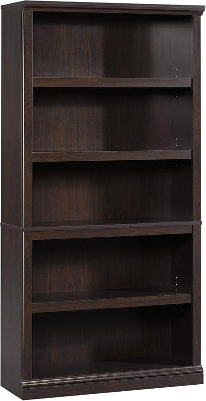 Sauder 5 Tier Book Shelf Wooden Bookcase Multipurpose Bookshelf by SAUDER%C2%AE