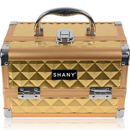 SHANY Chic Makeup Train Case Cosmetic Box Portable Makeup Case Cosmetics Beauty - Image 7