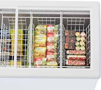 SANNO Chest Freezer Baskets, Deep Freezer Organizer Bins Sturdy Metal Wire - Image 6