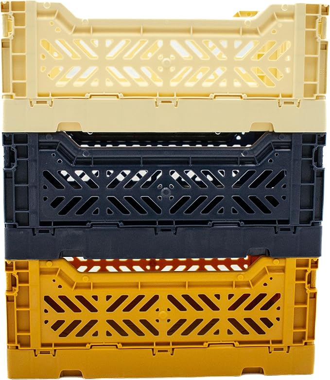 Collapsible Storage Box, Foldable Crate Organizer Bin - Image 2