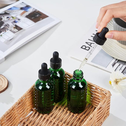 48 Pcs, 2oz Glass Dropper Bottle, Leakproof Tincture Bottles - Image 3