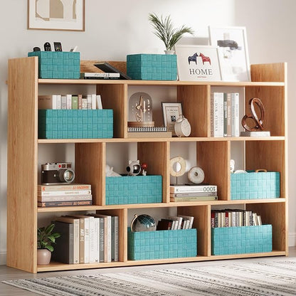Woven Storage Baskets, Storage Bins, Cube Basket Container Baskets Storage - Image 3
