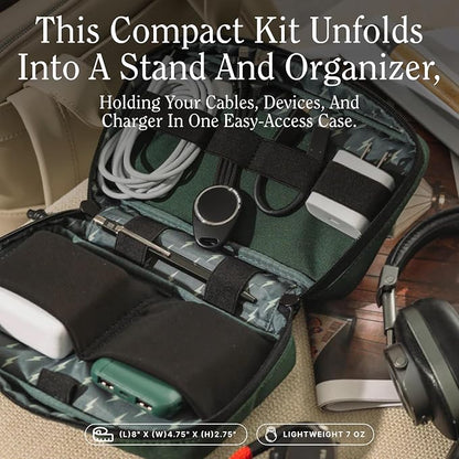 Halfday Sidekick Tech Organizer Kit | Flip-Out Kickstand - Image 5