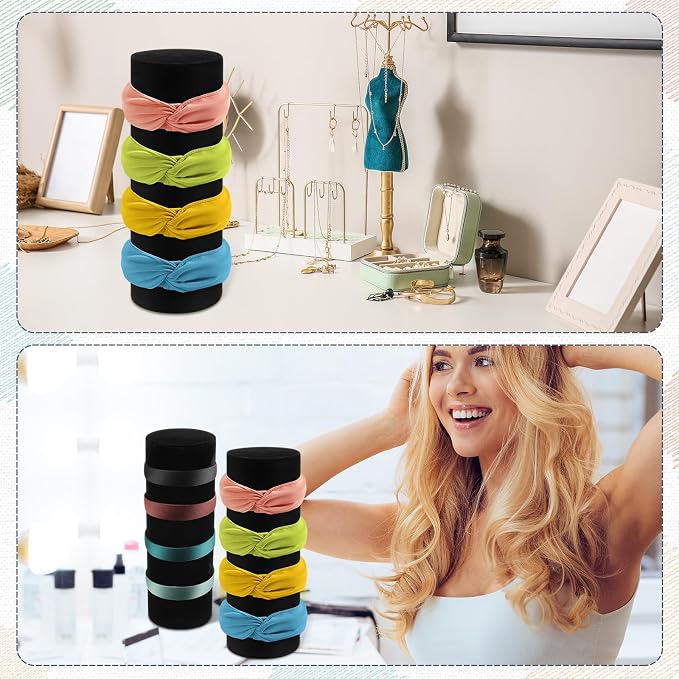 Geetery 2 Pcs Vertical Headband Holder Organizer Hairband Display Stand - Image 6