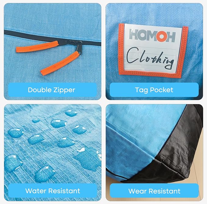 2 Pack Moving Bags, Heavy Duty Storage Bags - Image 7
