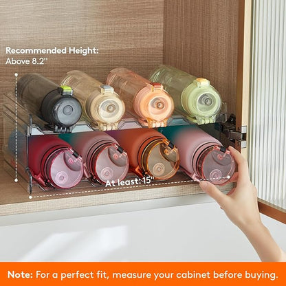 Lifewit Stackable Water Bottle Organizer - Image 3