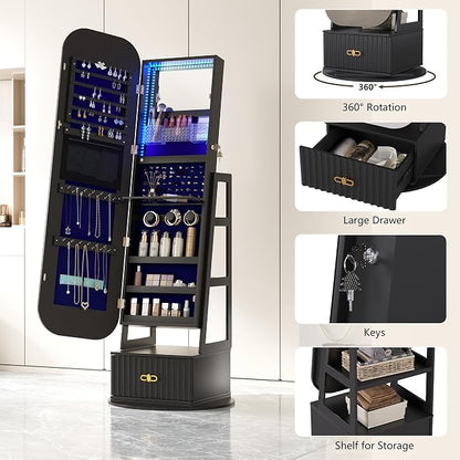 360°Swivel Jewelry Organizer - Image 6