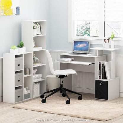 Furinno LUDER Book Shelf, 5-Cube Bookshelf, Bookcase - Image 2