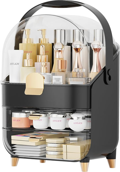 Makeup Organizer Countertop, Skincare Holder Bathroom Counter Organizer - Image 9