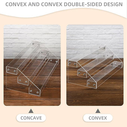 12" Acrylic Riser, Shelves - Image 5