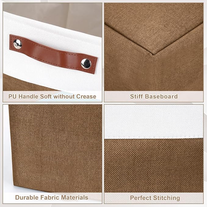 Storage Bins Large Fabric Storage Baskets - Image 5
