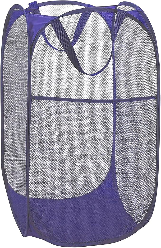 BATTOO Deluxe Strong Mesh Pop up Laundry Hamper Basket by BATTOO