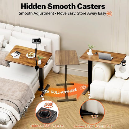 Adjustable Overbed Bedside Table - Image 3