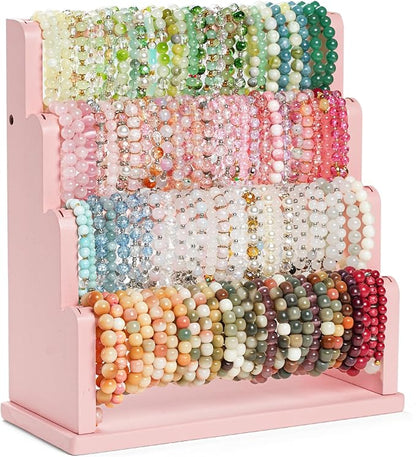 Emfogo Bracelet Holder, 4 Tier Bracelet Organizer Storage by Emfogo