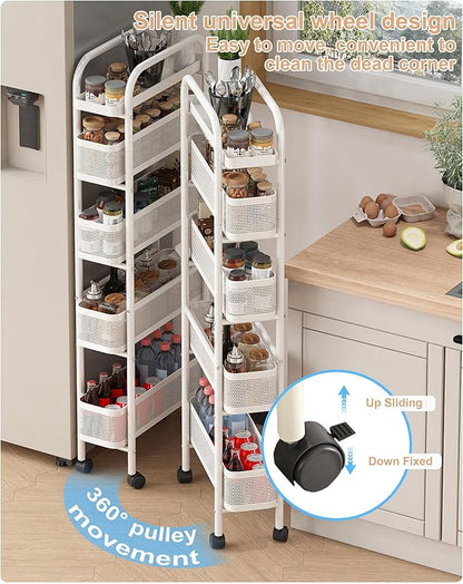 UMDONX Slim Storage Cart 5 Tier - Image 6