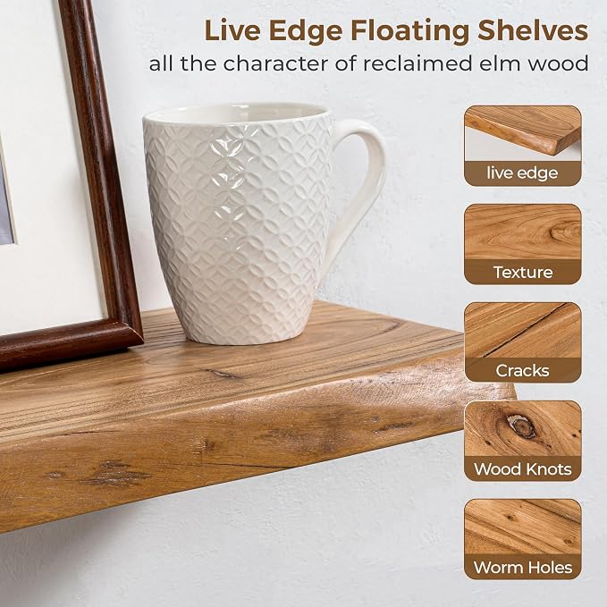 Axeman 48 inch Floating Shelves - Image 4