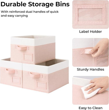 GRANNY SAYS Storage Baskets for Organizing, Fabric Storage Bins for Shelves - Image 5