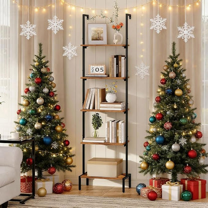 Ladder Shelf, 5-Tier Bookshelf, Ladder Bookcase - Image 2