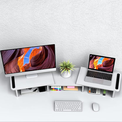 Zimilar Dual Monitor Stand Riser, Monitor Stand - Image 6