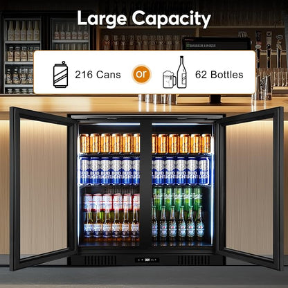 Back Bar Cooler Undercounter Beverage Refrigerator - Image 5