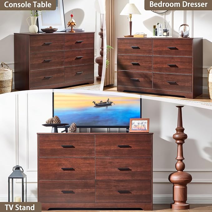 LIDYUK Dresser for Bedroom, Wood Dresser - Image 5