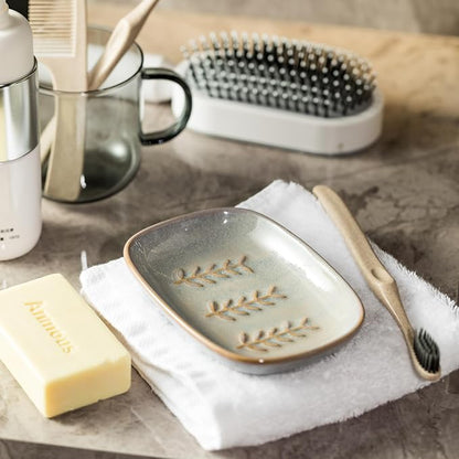 Ceramic Soap Dish Soap Holder, Soap Lift - Image 6