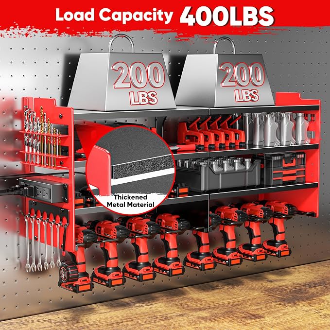 Large Power Tool Organizer Wall Mount - Image 4