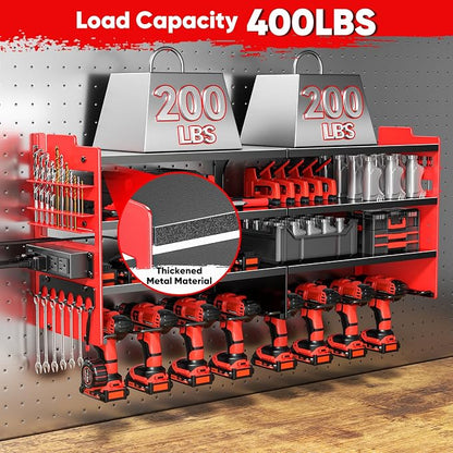 Large Power Tool Organizer Wall Mount - Image 4