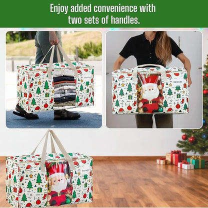 VENO 6 Pack Moving Bags, Large Christmas Storage Bins - Image 5