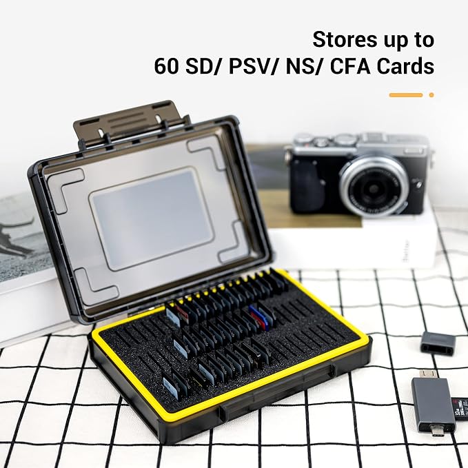 Kiwifotos 60 Slots SD Memory Card Case Holder - Image 2