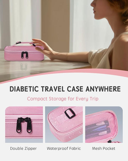 Insulin Vial Cooler Travel Case TSA Approved 300g Reusable Ice Brick Insulin - Image 6