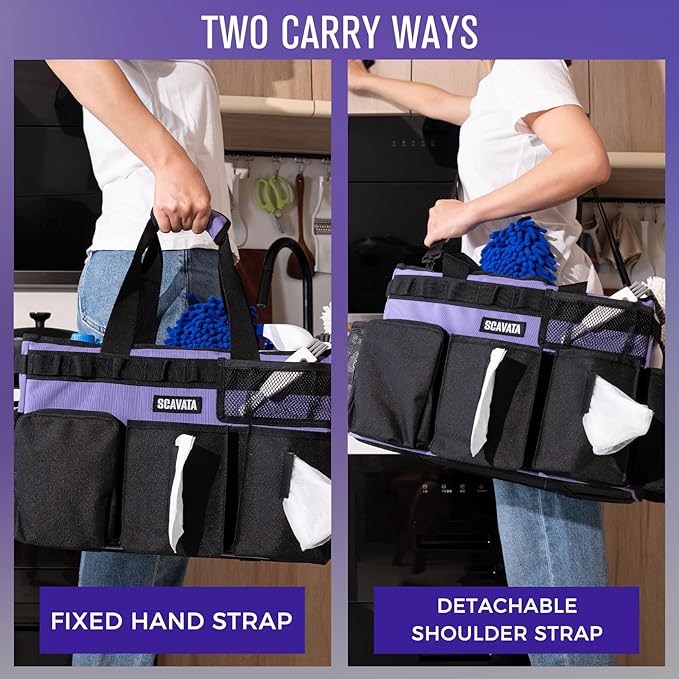 Wearable Cleaning Caddy Bag, Cleaning Caddy Supplies Organizer - Image 6