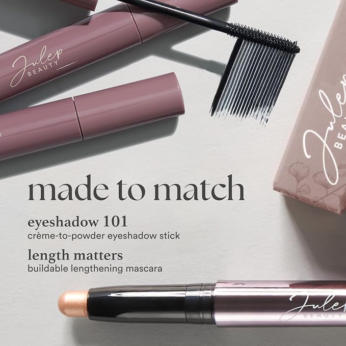 Julep Eyeshadow 101 Cream-to-Powder Waterproof Shadow Stick – Smoky Tawny Matte - Image 7