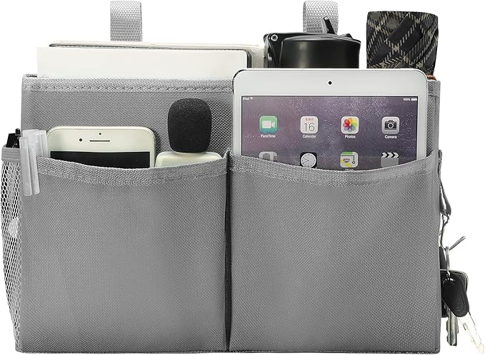 Bseash Bunk Bed Organizer, Bedside Caddy Hanging Bed Organizer Storage Bag by Bseash