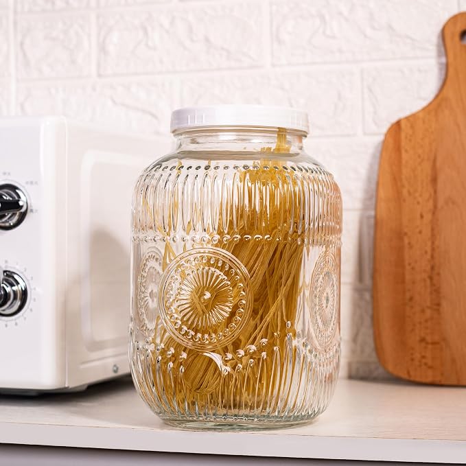 Amzcku 2 Pack 1 Gallon Glass Jar - Image 7