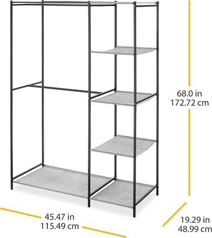 Whitmor Modern Industrial Wardrobe - Image 6