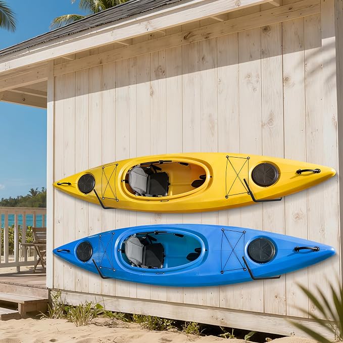 RedCall Kayak Storage Rack, Heavy Duty Kayak Wall Mount Hooks - Image 6