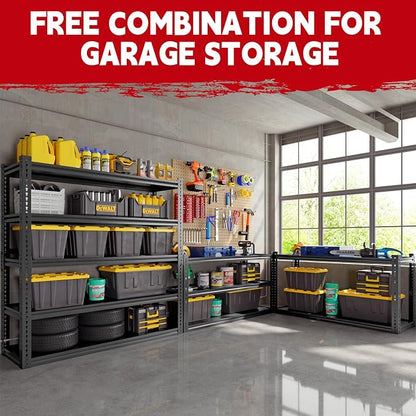 Heavy Duty Garage Shelving, 5-Tier Storage Rack 3000LBS Capacity 48" W x 72" H - Image 9