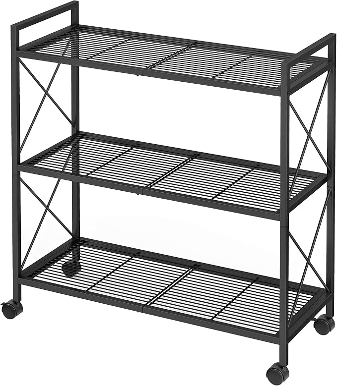 SONGMICS 3-Tier Metal Storage Rack by SONGMICSbySONGMICSHOME