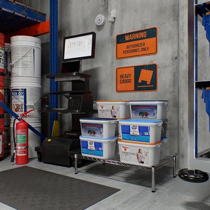 21" Deep x 36" Wide x 8" Height Wire Shelving Kit | 1-Tier | NSF Commercial - Image 8