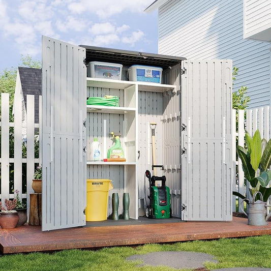 Aoxun Outdoor Resin Storage Shed by Aoxun