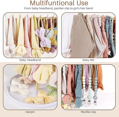 POVETIRE Baby Headband Holder Hair Bow Organizer - Image 4