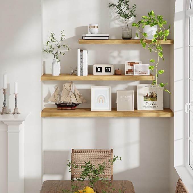 48 Inch Floating Shelves, 9.3 Inch Deep Floating Shelf - Image 6