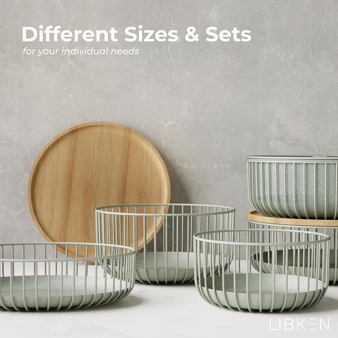 Metal Wire Mesh Fruit Baskets - Image 6