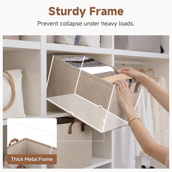StorageWorks Storage Bins, Fabric Storage Bins - Image 4