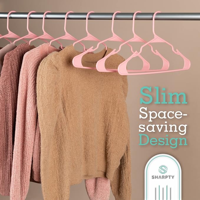 Sharpty Plastic Hangers Clothes Hangers - Image 5